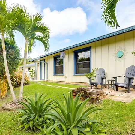 Jupiter Cottage With Patio, Gas Grill And Fire Pit!